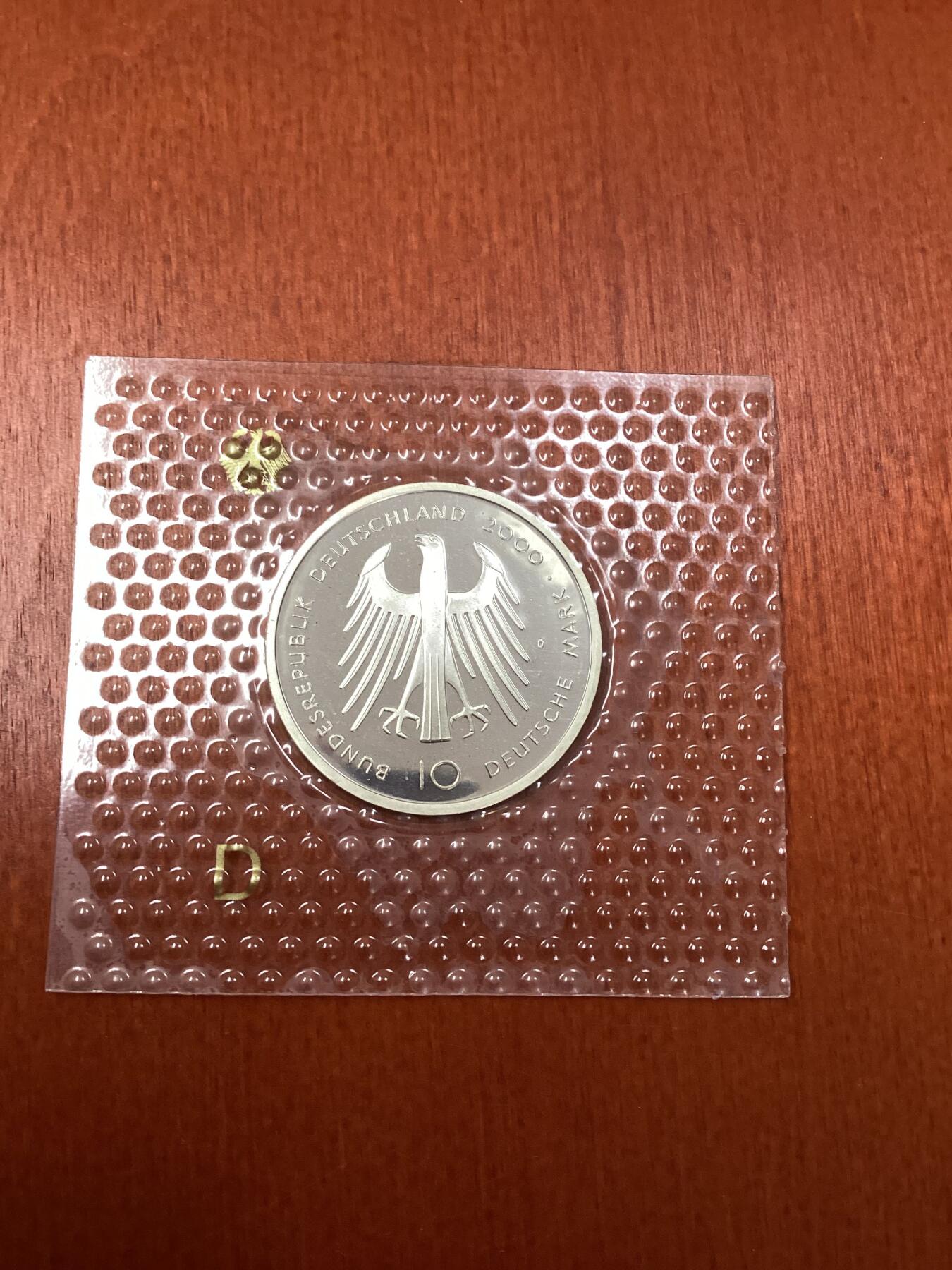 长老汇龙年精选第十四场拍卖 2000德国10马克银币