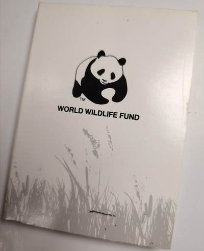 布加迪🐬～世界钱币(上海)🌾第 135 期 /  瑞士🇨🇭🇹🇭🇹🇻🇬🇷各国币及散币 - 西萨摩亚 1986年 10元银币 国际野生动物基金会成立25周年纪念币