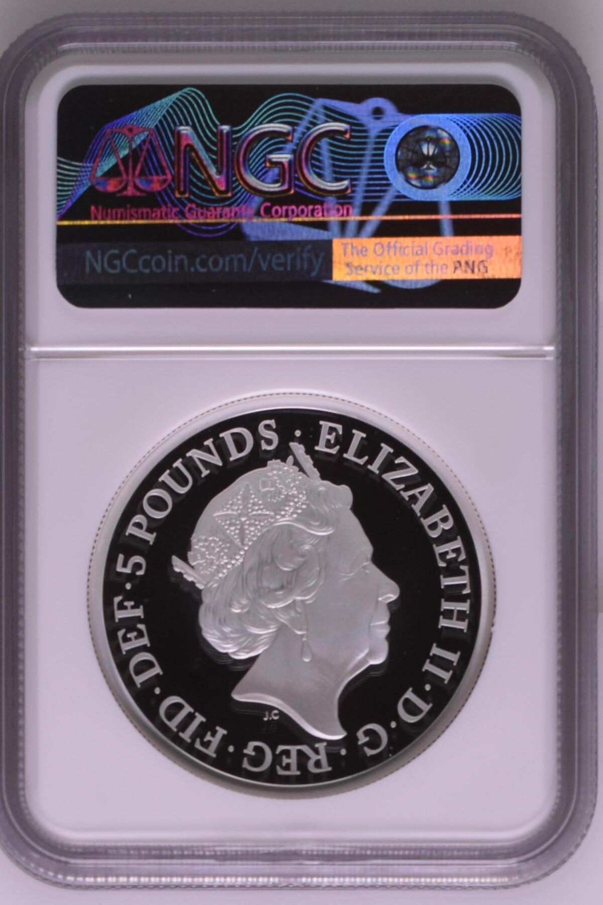 长老汇龙年精选第十四场拍卖 2022 2oz G.Britain Britannia，盒证全，NGC PF69UC