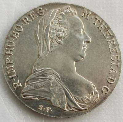 老藏家专场- 奥匈帝国、保加利亚、罗马尼亚等20240802场次（中拍皆有赠品），每周两拍，可寄存，周日统一发货 - 神圣罗马帝国1780年1泰勒大银币，29克