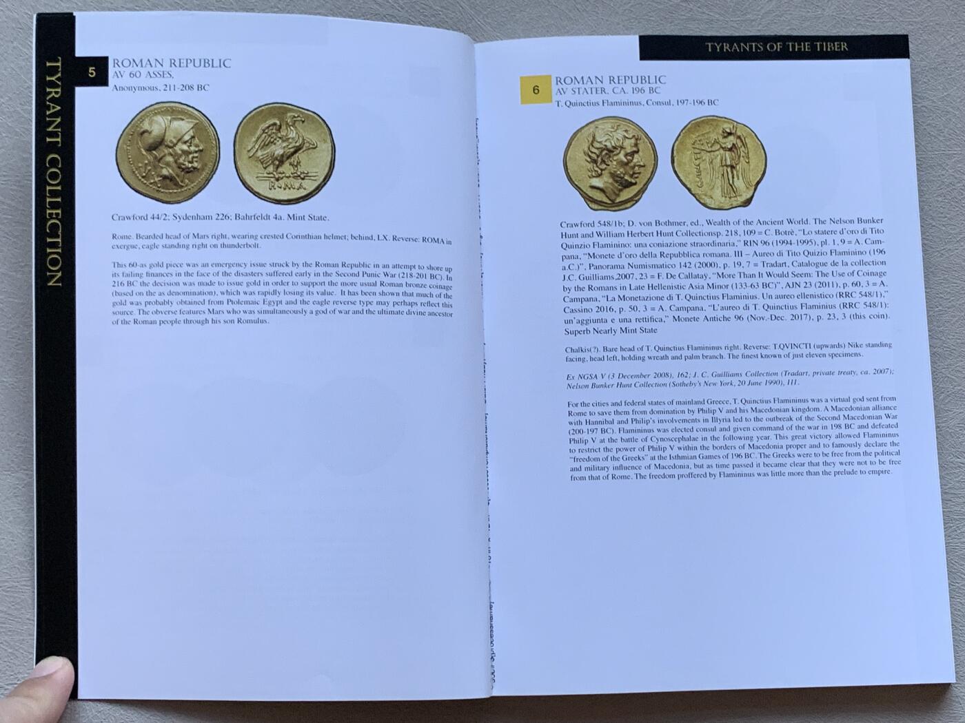 《竞宝斋》第293场- 周日，周一  2场连拍 （全场包邮） Tyrant集藏钱币目录，从罗马到教皇国，共370页，包含众多教皇国和意大利钱币顶级藏品，绝版收藏级书籍