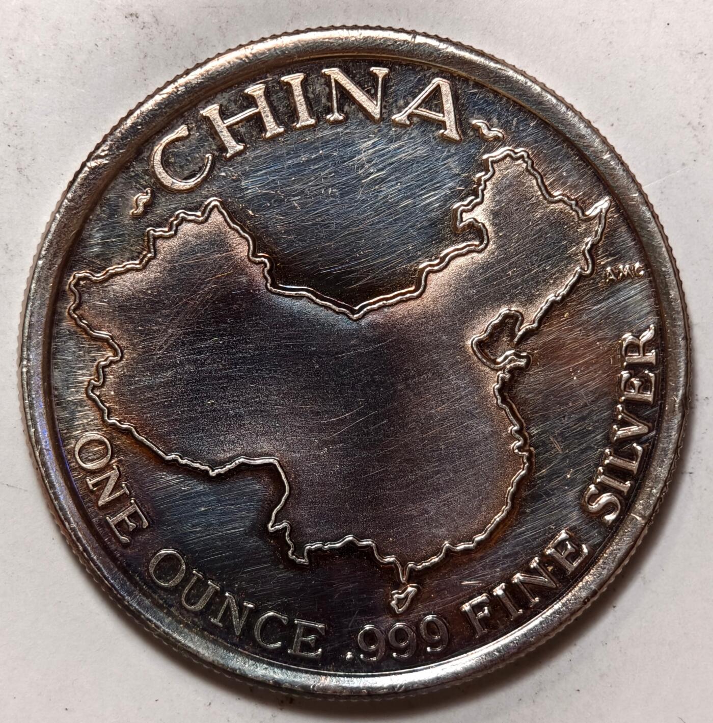 紫瑗钱币——第396期拍卖 熊猫 纪念章 银章 1盎司  31.1克 0.999银