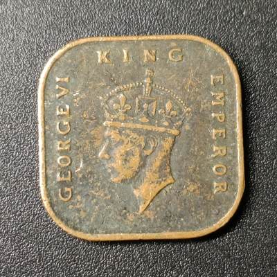 ↓君缘收藏169期☞钱币邮品↓无佣金、可寄存、满10元包邮  - 英属海峡，1943年乔六