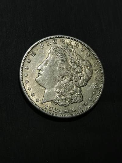 臻藏泉阁国内外钱币 - 美国摩根一美元银币