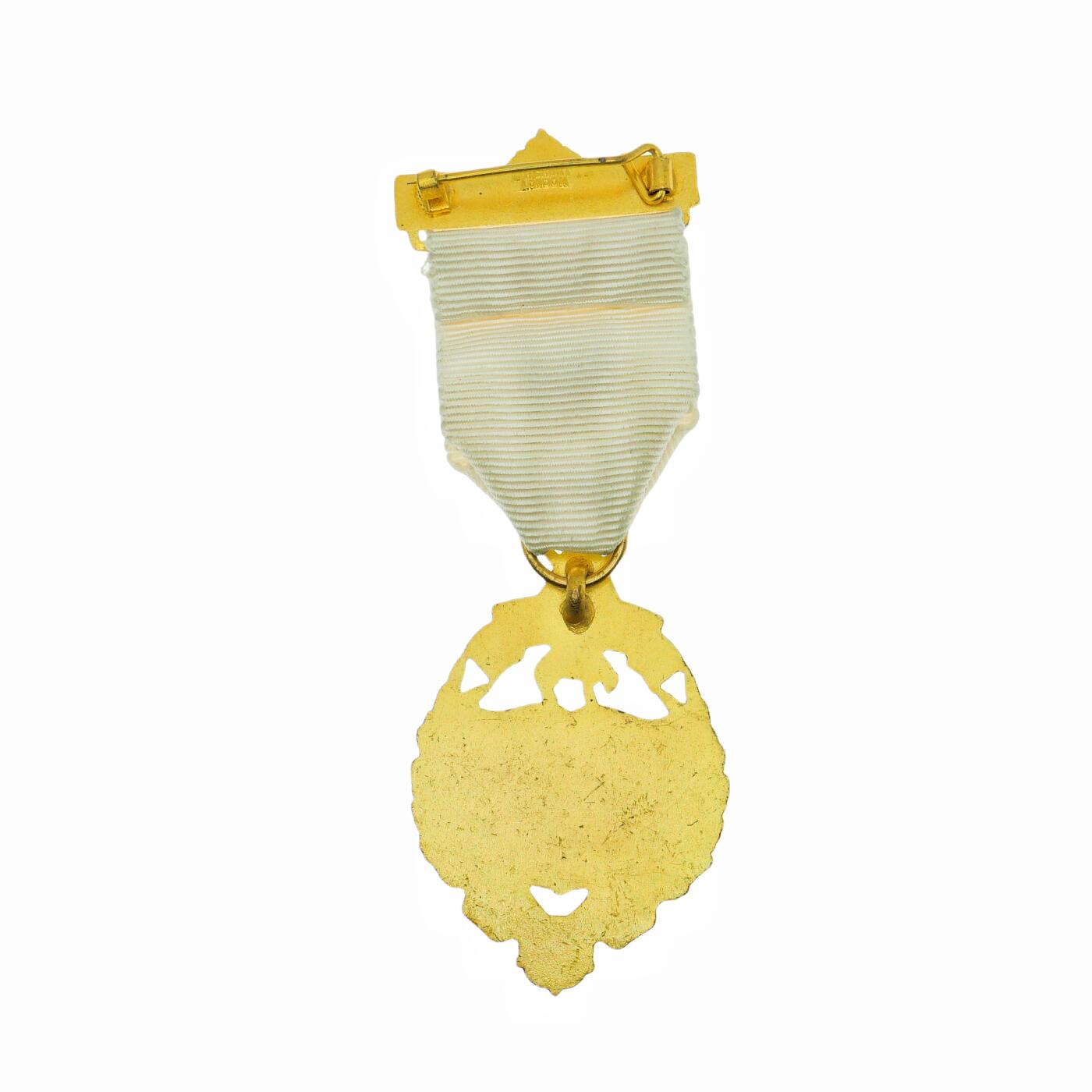 勋章奖章交易所8月4日拍卖 1964年英国皇家共济会奖章