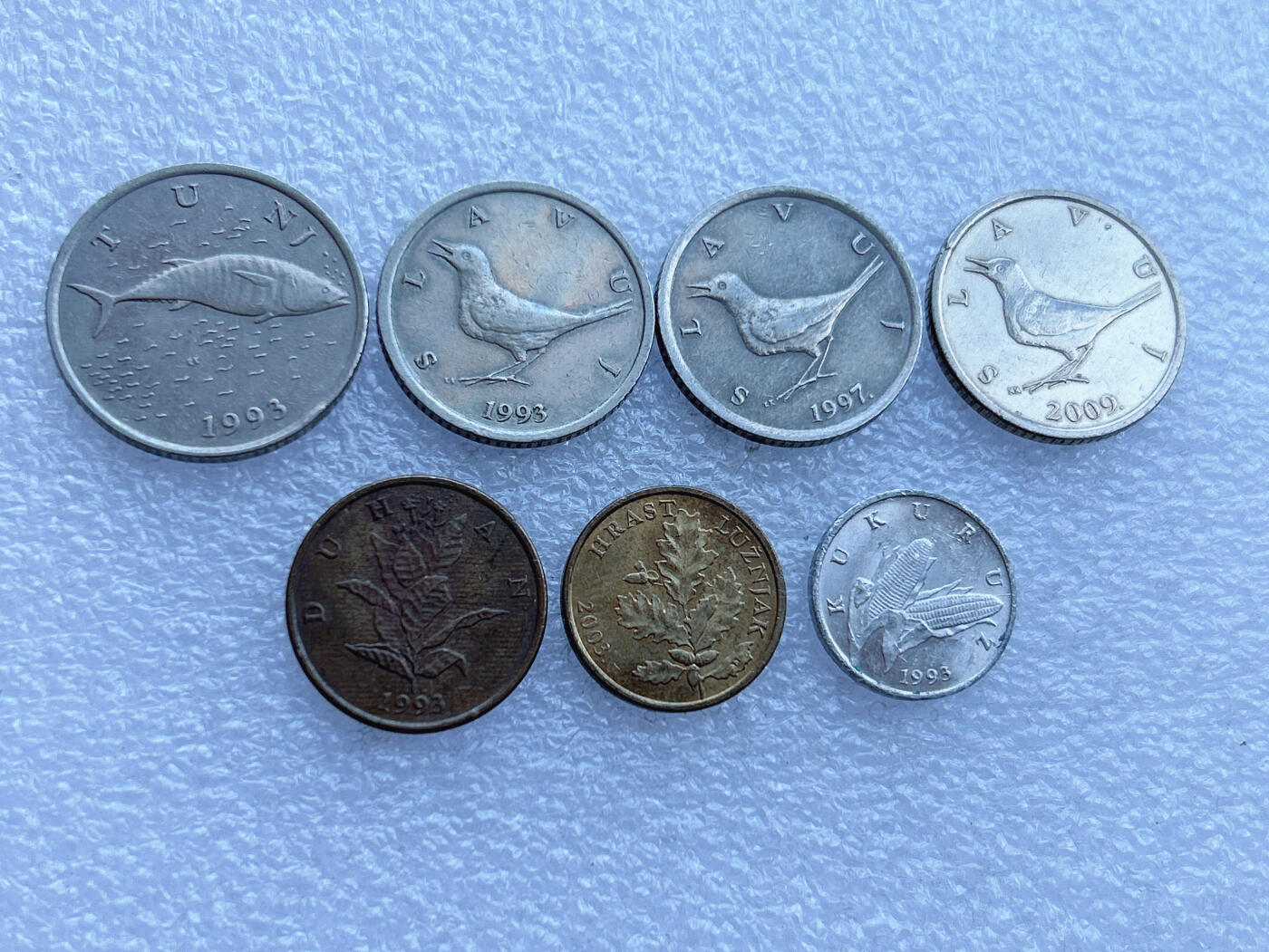 第一海外回流一元起拍收藏 散币专场 第105期 克罗地亚🇭🇷