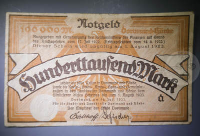 【融合斋】世界货币、纪念章专场No.1 - 德紧时期纸钞