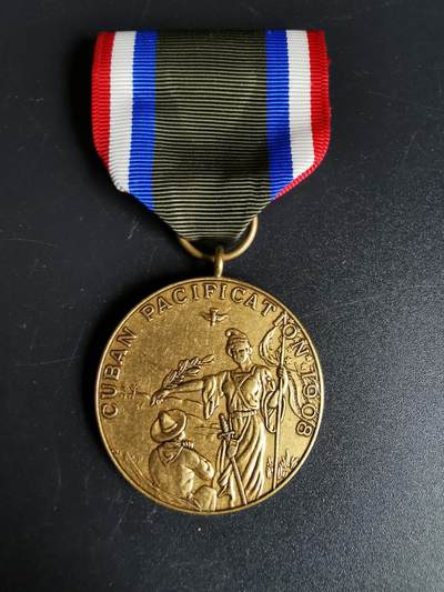 老王徽章第五十一期 - 美国海军陆战队1908年古巴战役奖章