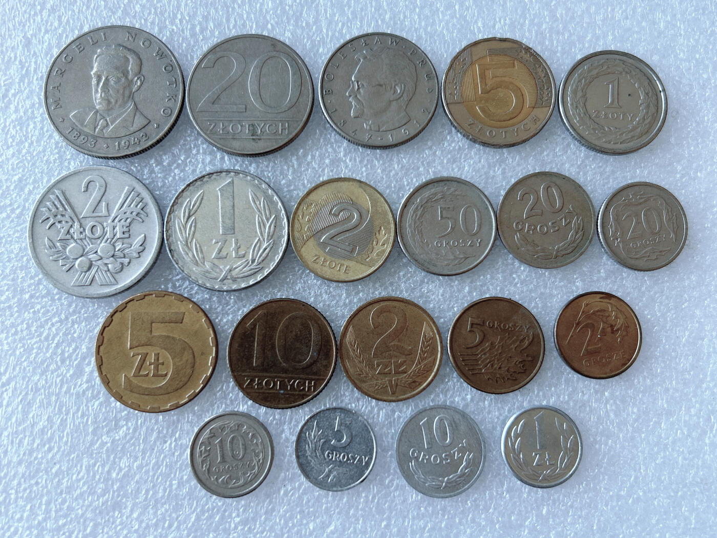 第一海外回流一元起拍收藏 散币专场 第105期 波兰硬币 20枚 无重复