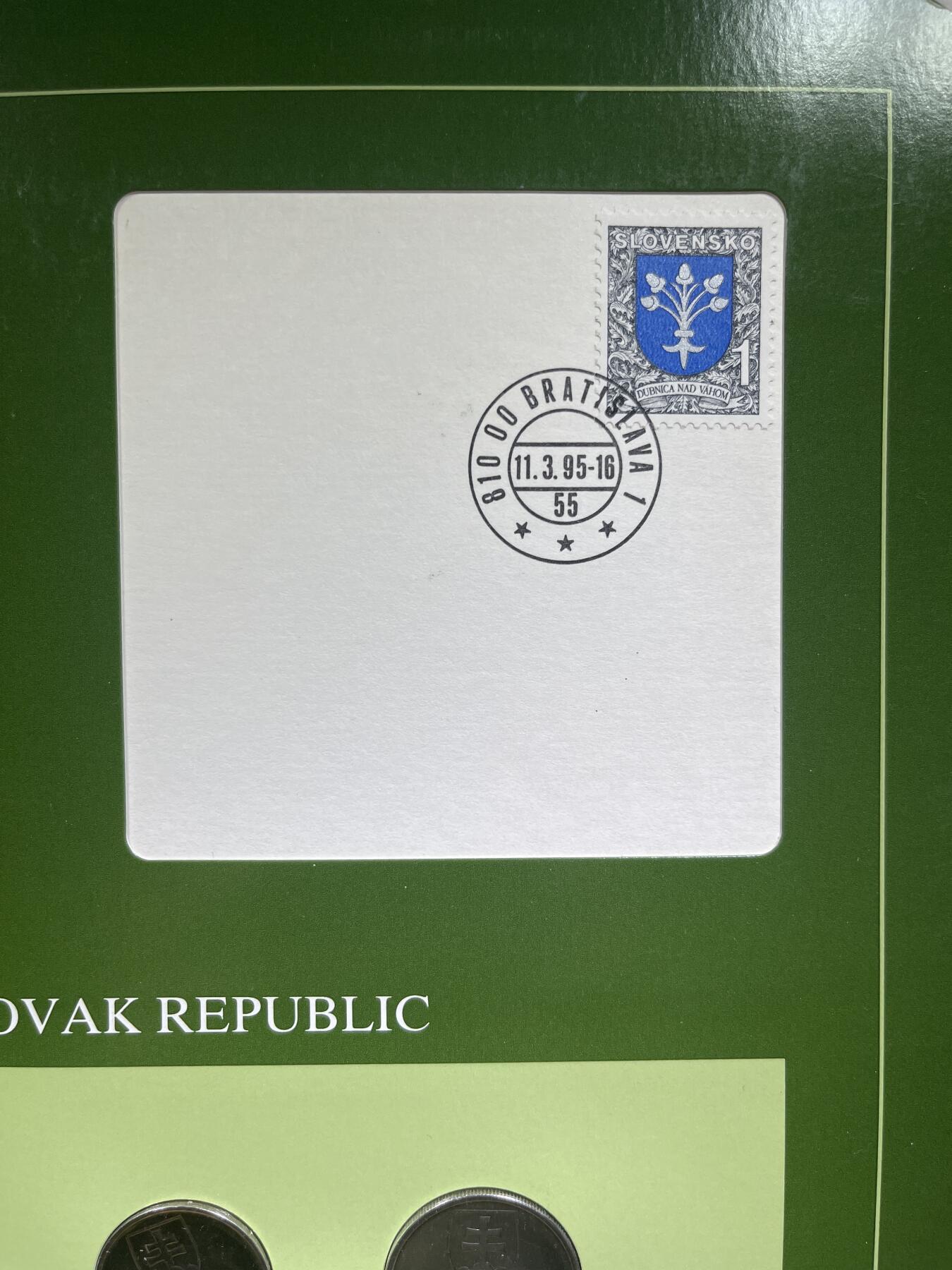 【融合斋】世界货币、纪念章专场No.1 斯洛伐克共和国🇸🇰-富兰克林版世界货币集