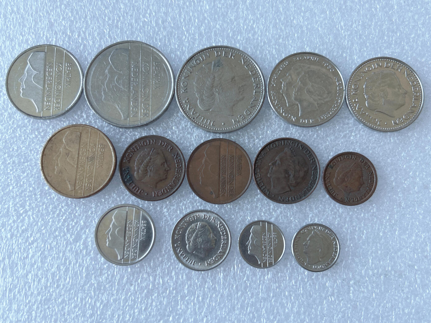 第一海外回流一元起拍收藏 散币专场 第105期 荷兰硬币 14枚 无重复