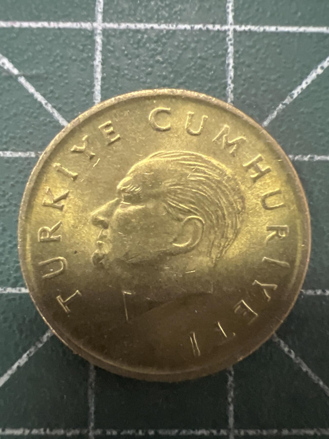 第668期 硬币专场 （无押金，捡漏，全场50包邮，偏远地区除外，接收代拍业务，本店十天发一次货） 土耳其100里拉