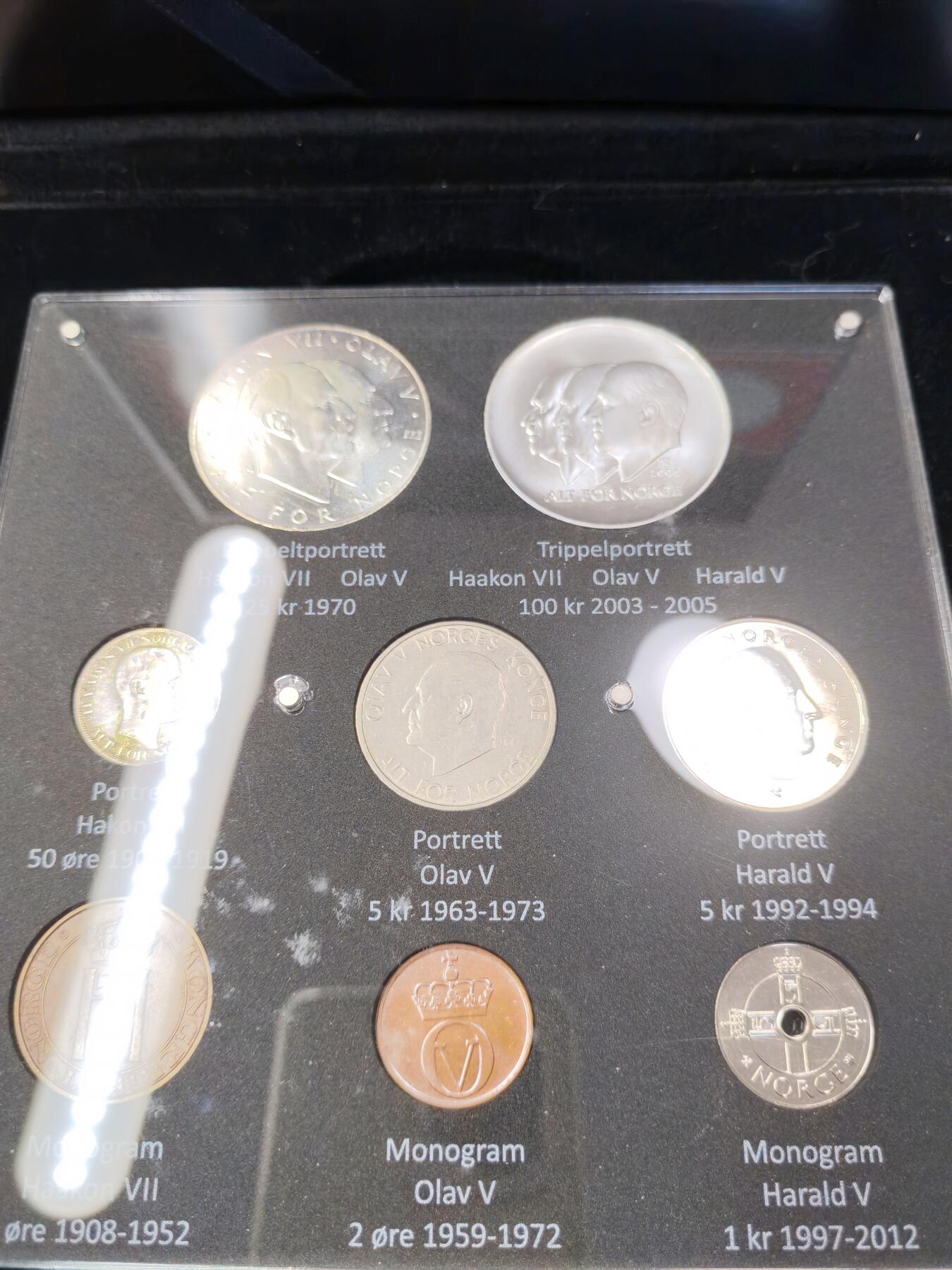 长老汇龙年精选第十五场拍卖 2006挪威三王钱币一套，3银3镍2铜，盒证全，稀少
