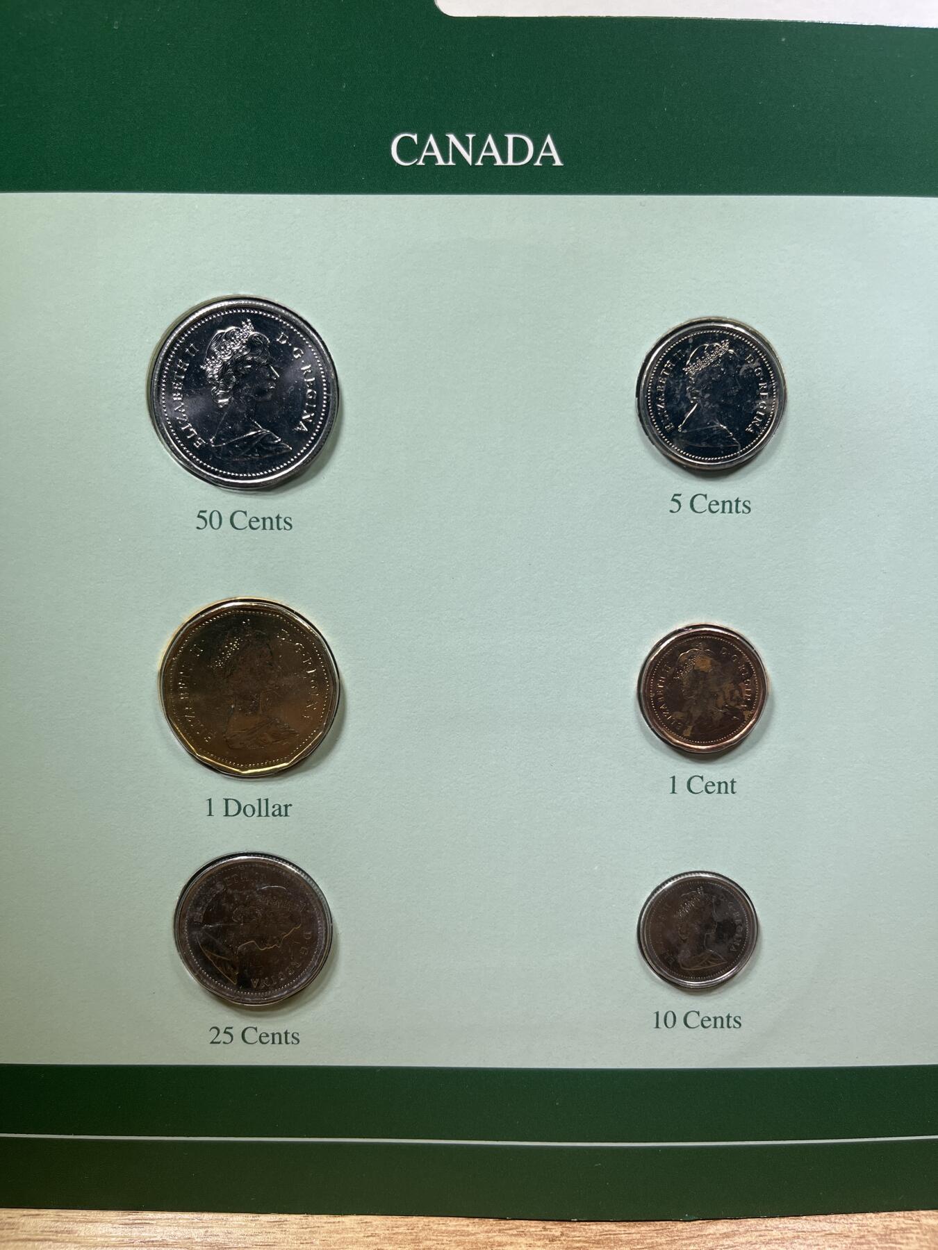 【融合斋】世界货币、纪念章专场No.1 加拿大🇨🇦-富兰克林版世界货币集