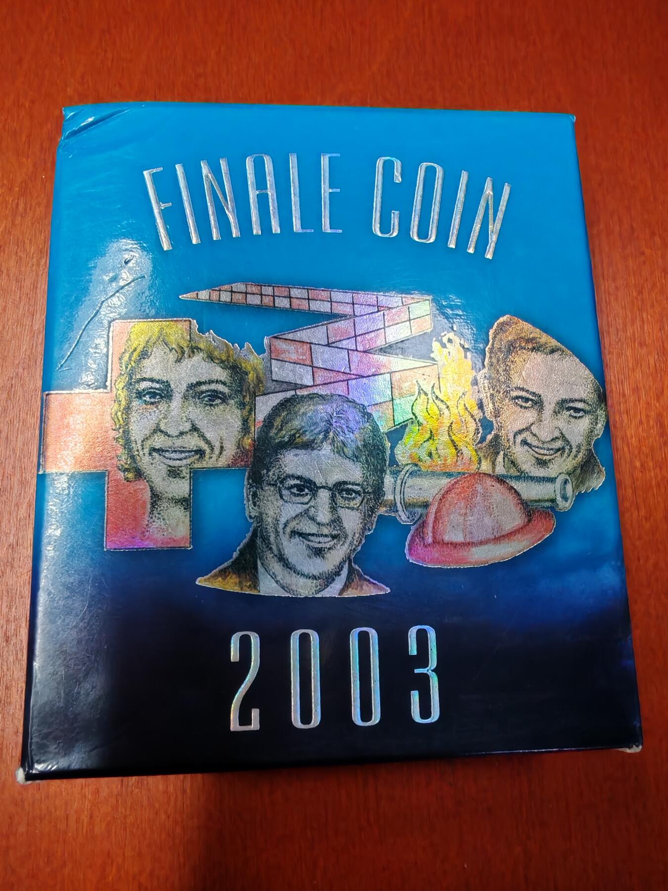 长老汇龙年精选第十五场拍卖 2003澳大利亚志愿者5澳元全系精制银币，盒证全