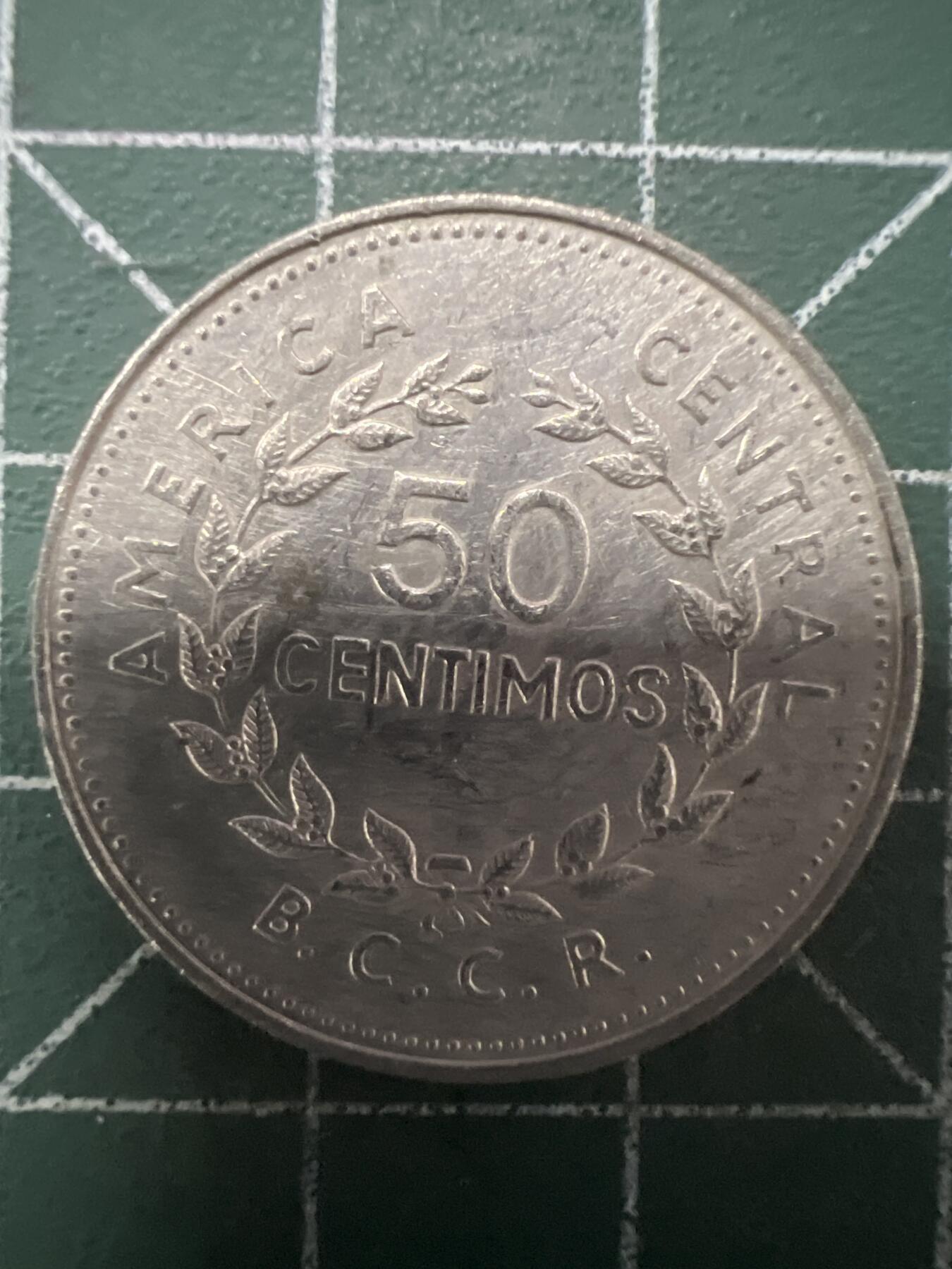 第668期 硬币专场 （无押金，捡漏，全场50包邮，偏远地区除外，接收代拍业务，本店十天发一次货） 哥斯达黎加50分 1978年