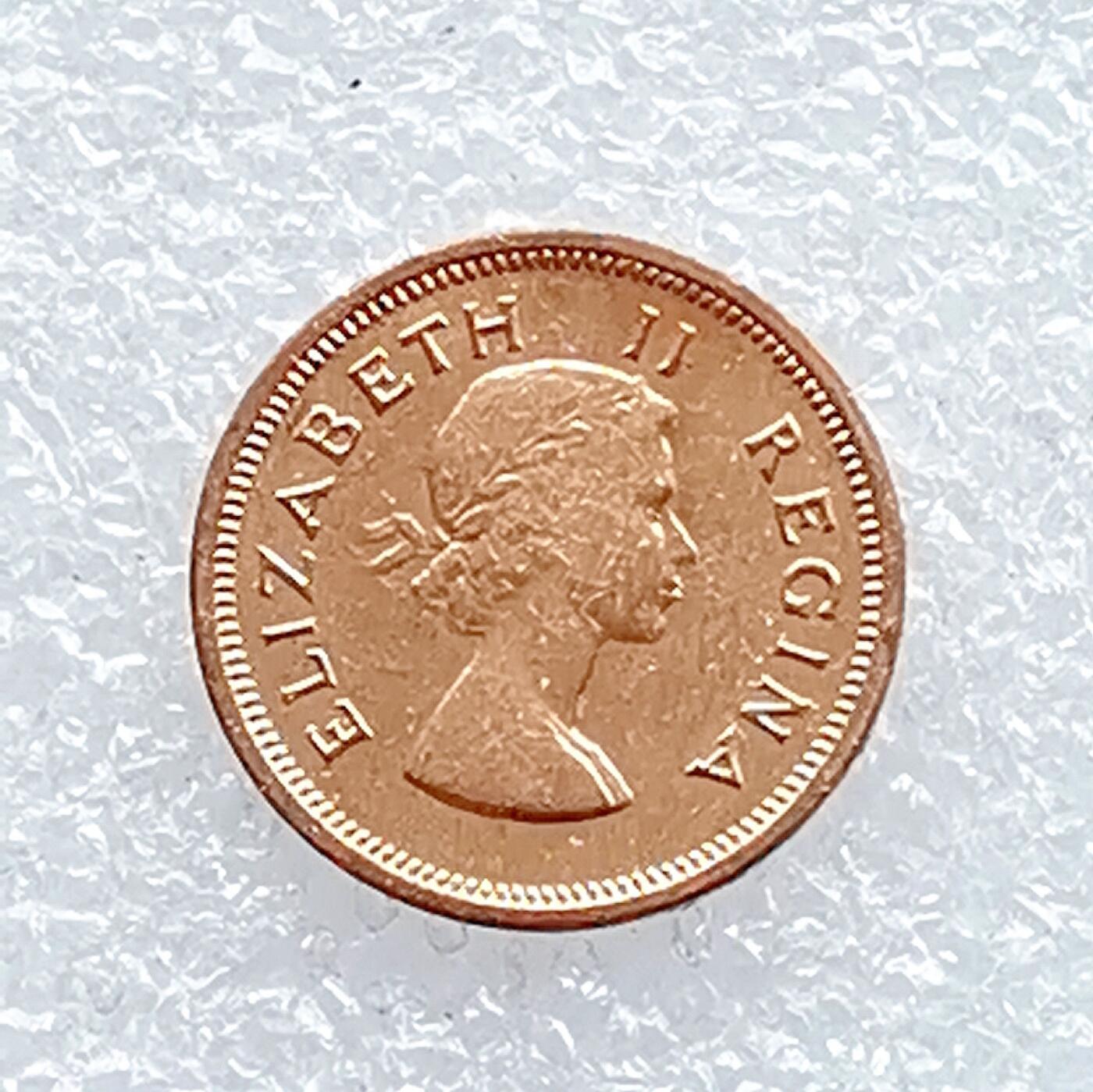 海外回流1元起拍小铺 各国钱币散币场 第14期 南非1958年1/4便士 1法新铜币