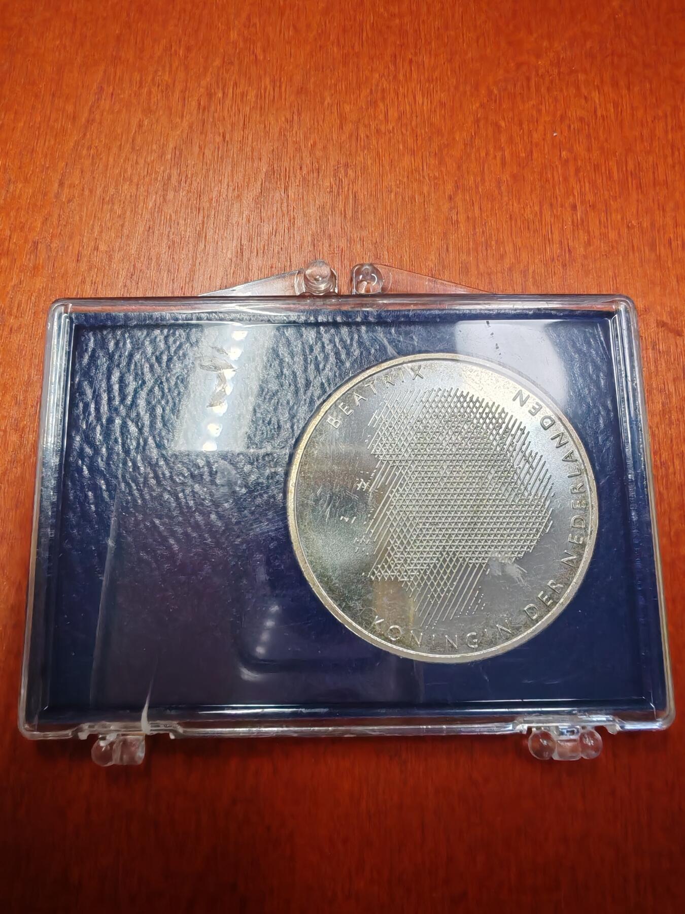 长老汇龙年精选第十六场拍卖 1988荷兰威廉和玛丽联合执政300周年50盾银币