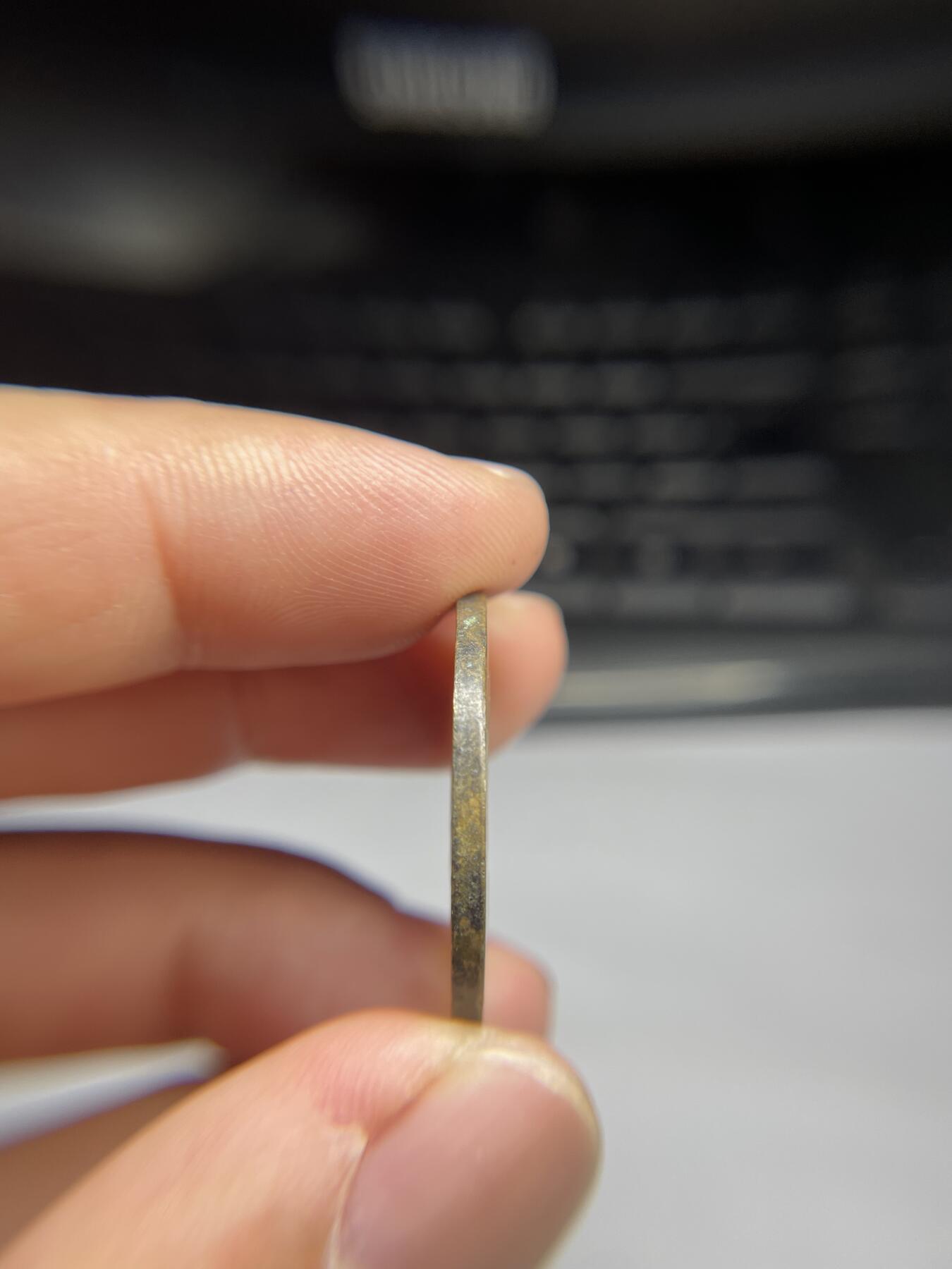 每日一拍,，2024年集古藏今外币拍卖第十二期-第2场—（总第112拍），新一期拍卖开始了,本期古钱币全场包真，拍卖名称未备注的均无补裂翘等缺陷. 福德圆满机制花钱，28.4*2.1