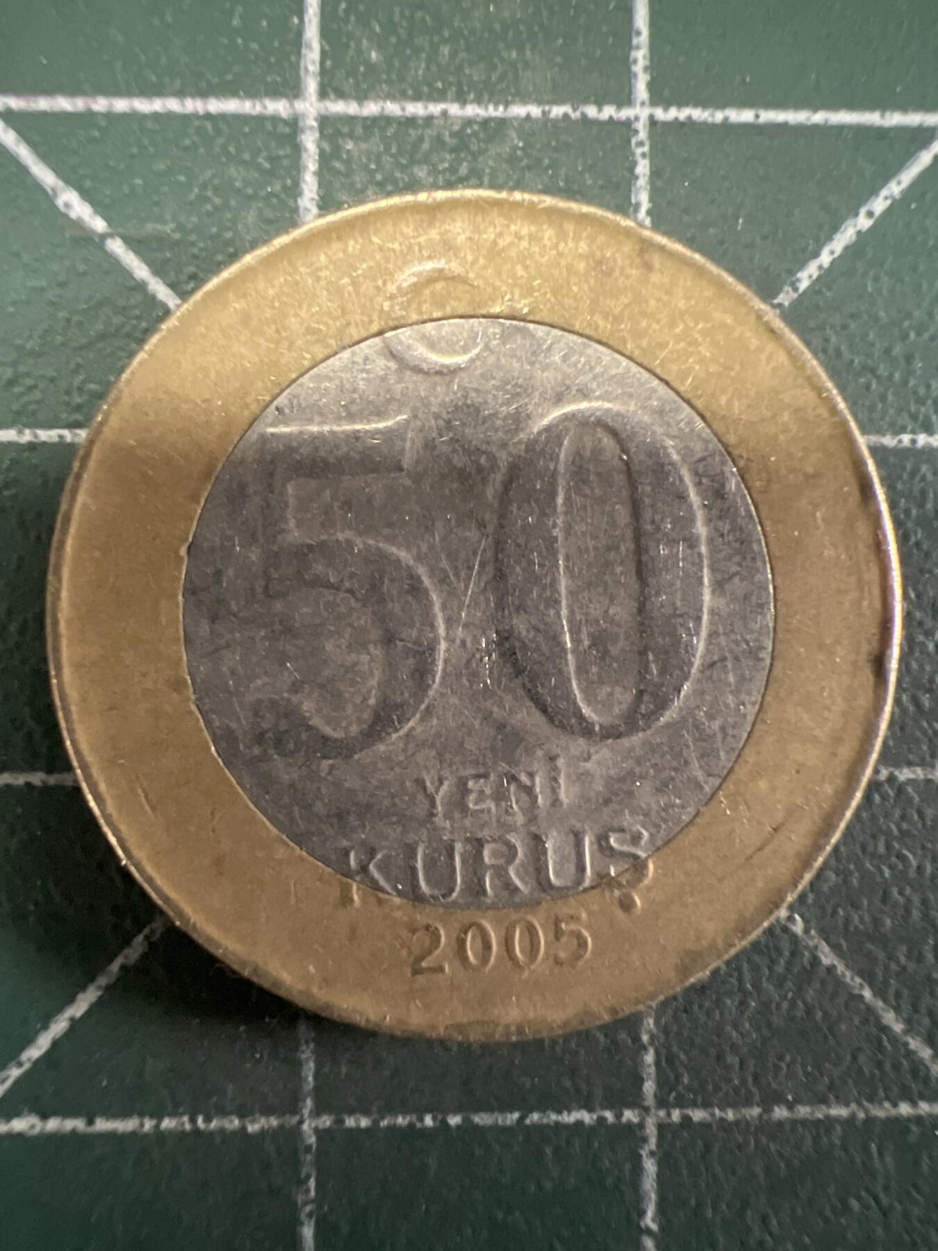 第670期 硬币专场 （无押金，捡漏，全场50包邮，偏远地区除外，接收代拍业务，本店十天发一次货） 土耳其50库鲁