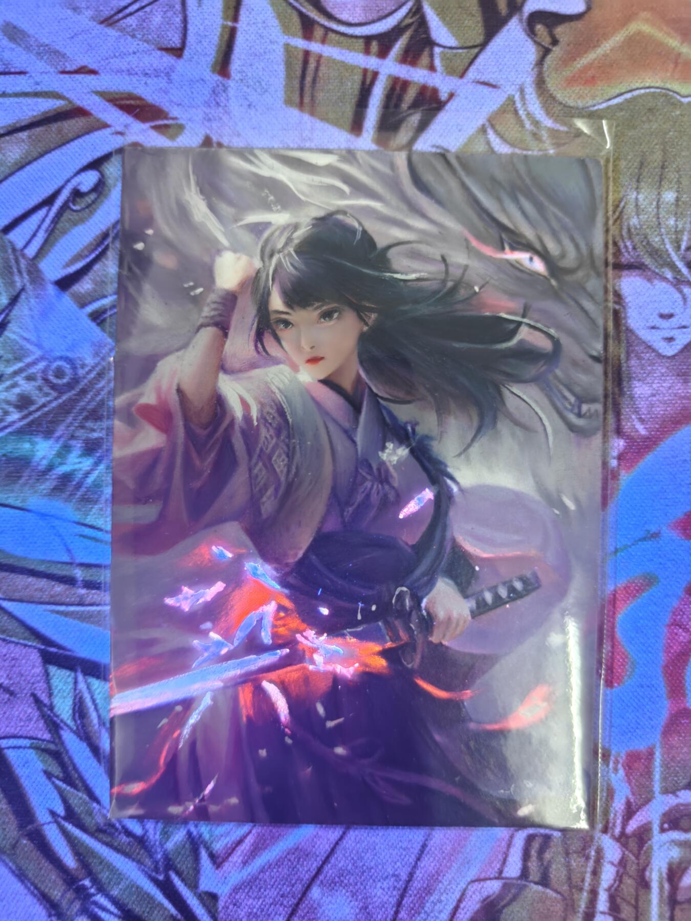 天玑星卡拍第四十五期《好多卡》持续收拍中 【手绘卡】扶摇直上九万里 画师 烟青墨