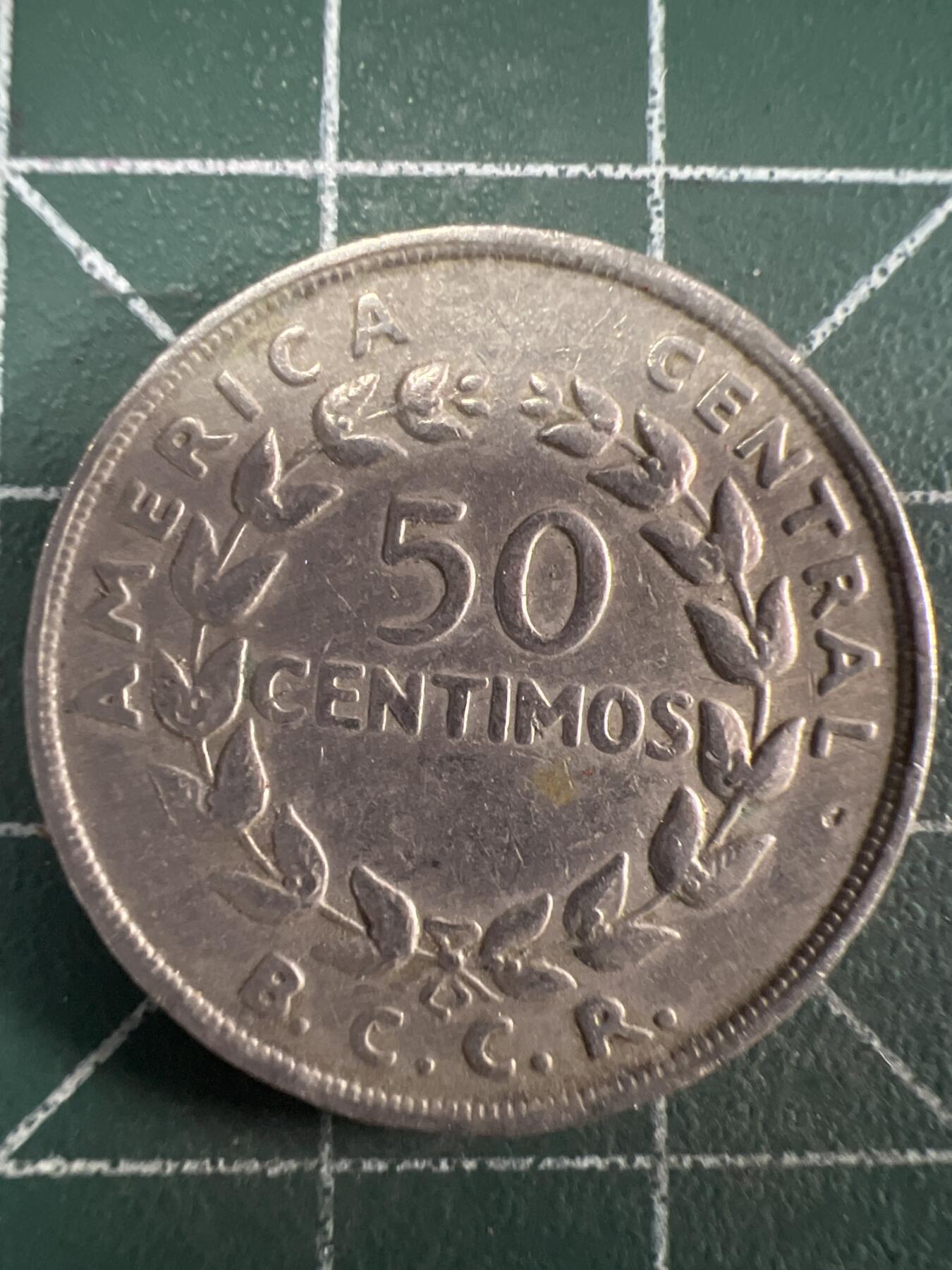 第686期 硬币专场 （无押金，捡漏，全场50包邮，偏远地区除外，接收代拍业务，本店十天发一次货） 哥斯达黎加50分 1970年