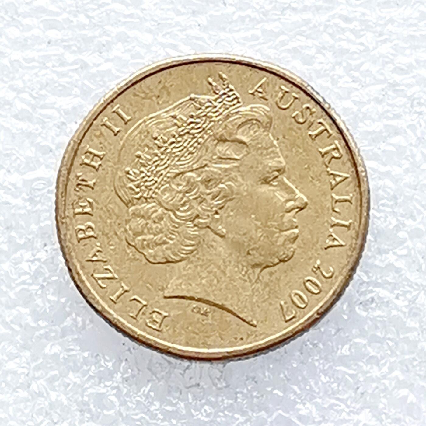 海外回流1元起拍小铺 各国钱币散币场 第14期 澳大利亚2007年1元纪念币