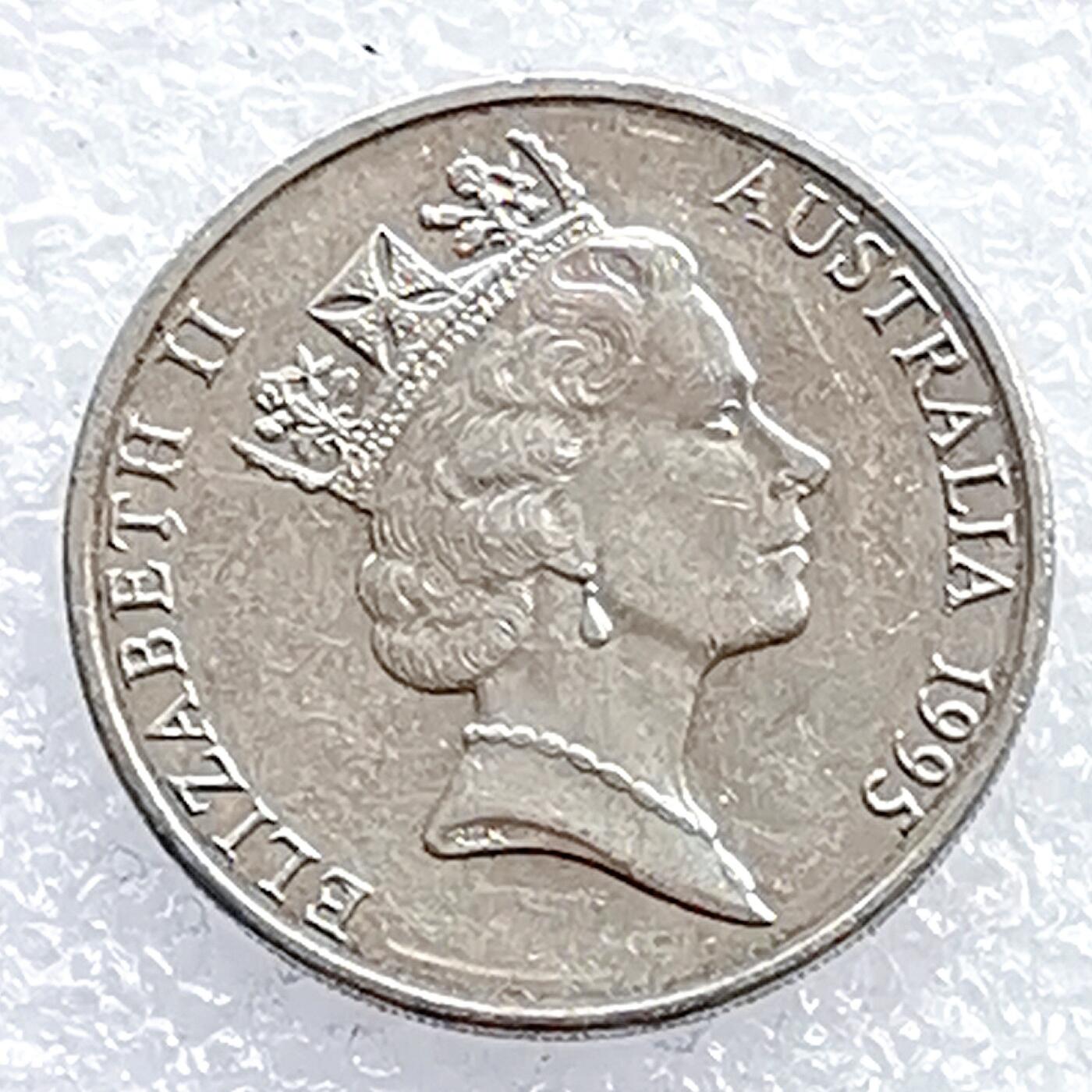 海外回流1元起拍小铺 各国钱币散币场 第14期 澳大利亚1995年20分纪念币 联合国50周年