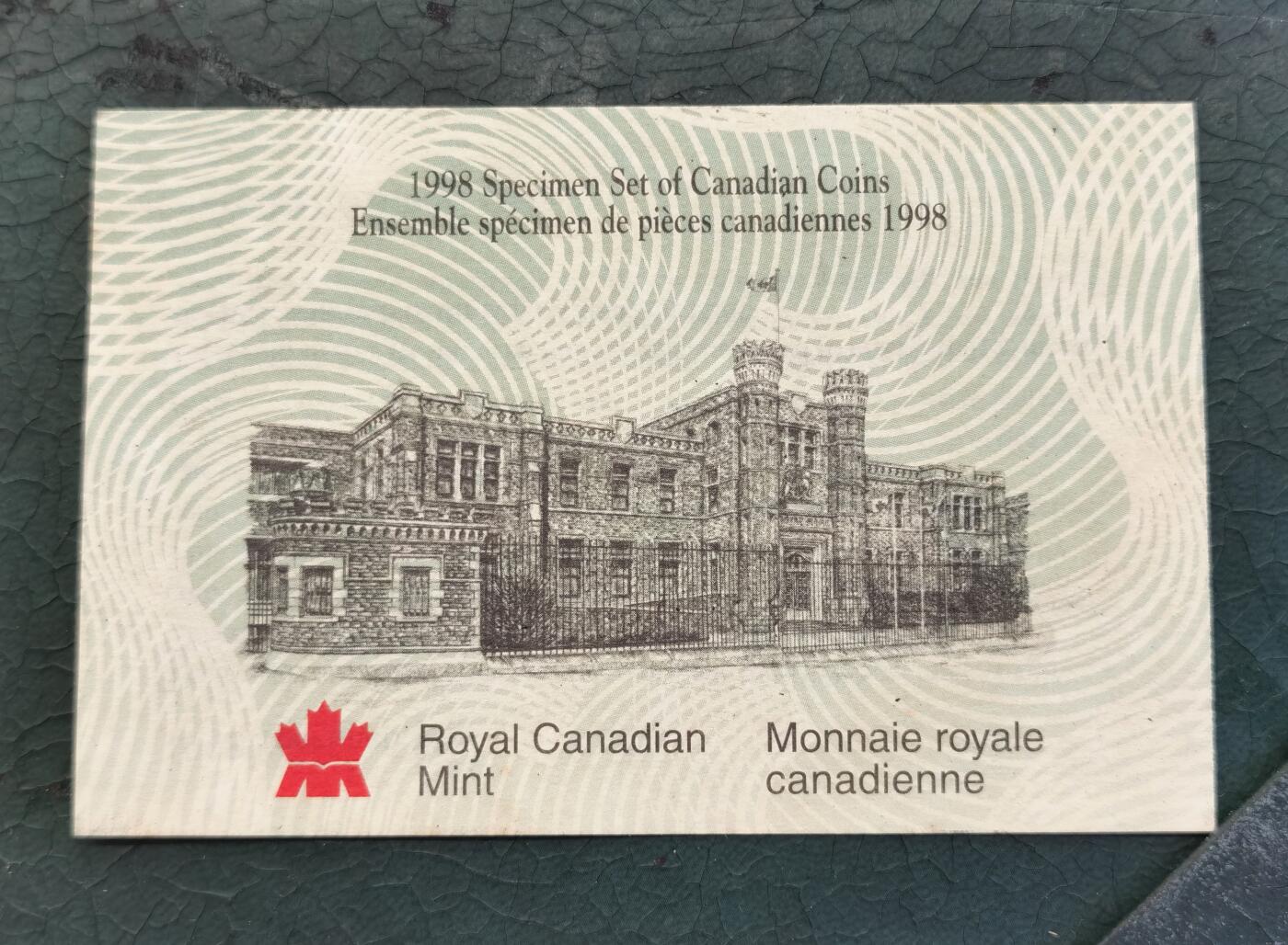 博洋堂世界钱币拍卖第086期（全场包邮） 加拿大1998年精制磨砂套币  细节见图  盒证全