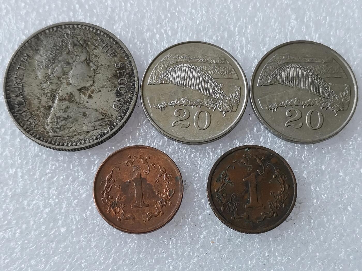 第一海外回流一元起拍收藏 散币专场 第106期 津巴布韦🇿🇼