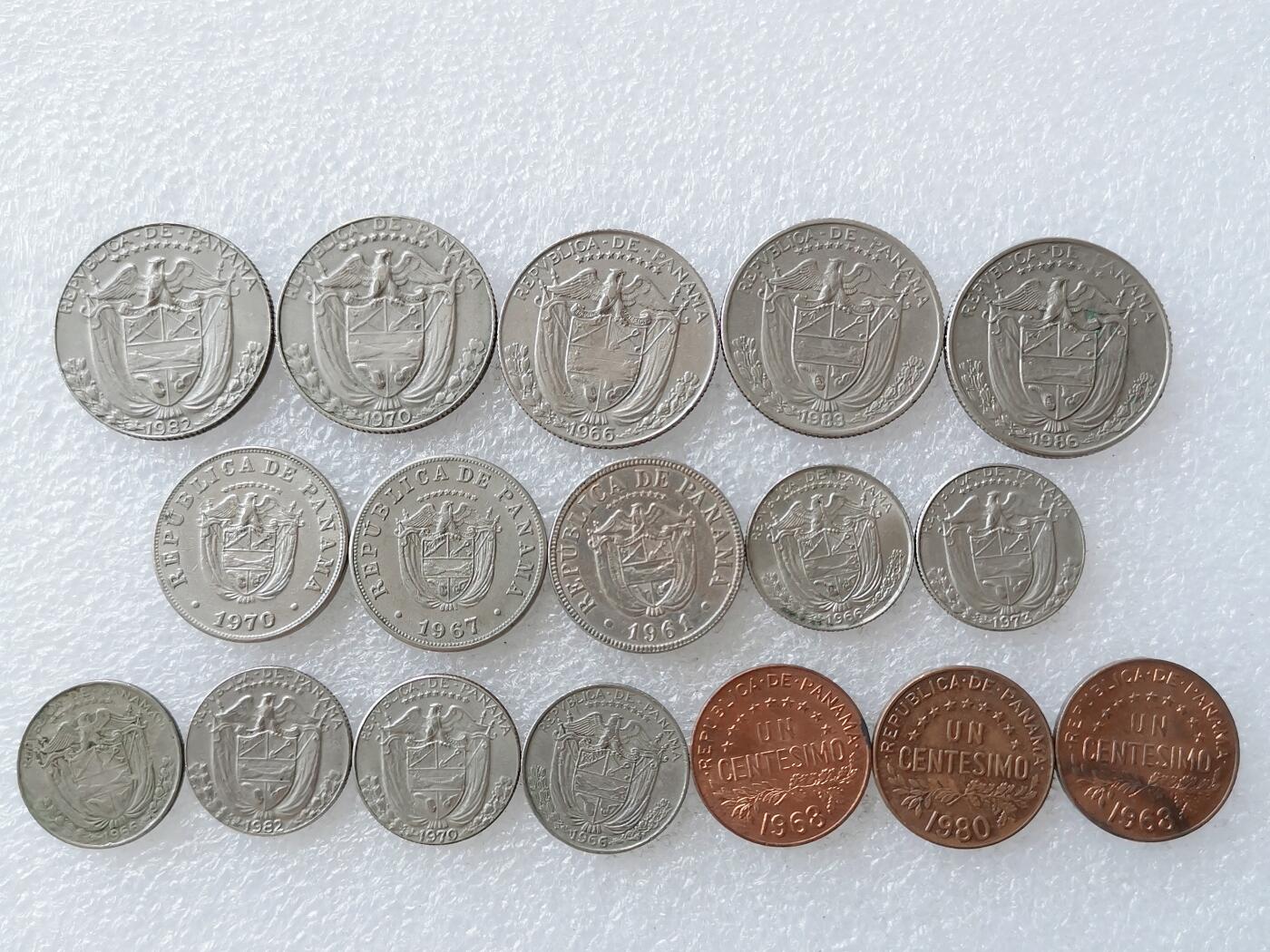 第一海外回流一元起拍收藏 散币专场 第106期 巴拿马🇵🇦