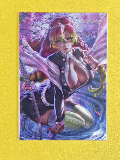 ♥国庆欢乐场：玩卡战线超级大甩拍第11期（好物、稀缺、镇册之宝） 藏无缺满赠卡-甘露寺蜜璃01粗闪一张