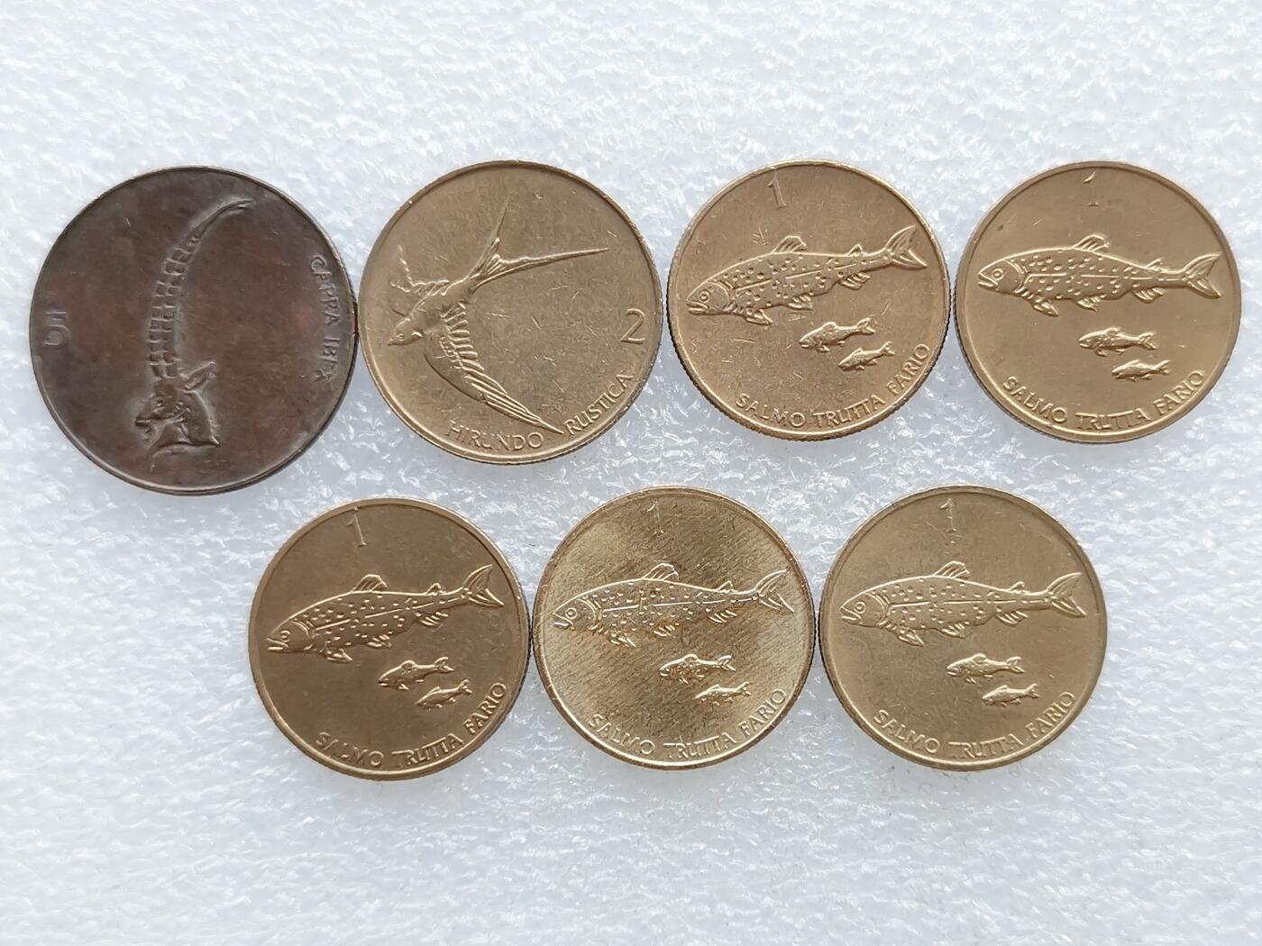 第一海外回流一元起拍收藏 散币专场 第106期 斯洛文尼亚🇸🇮