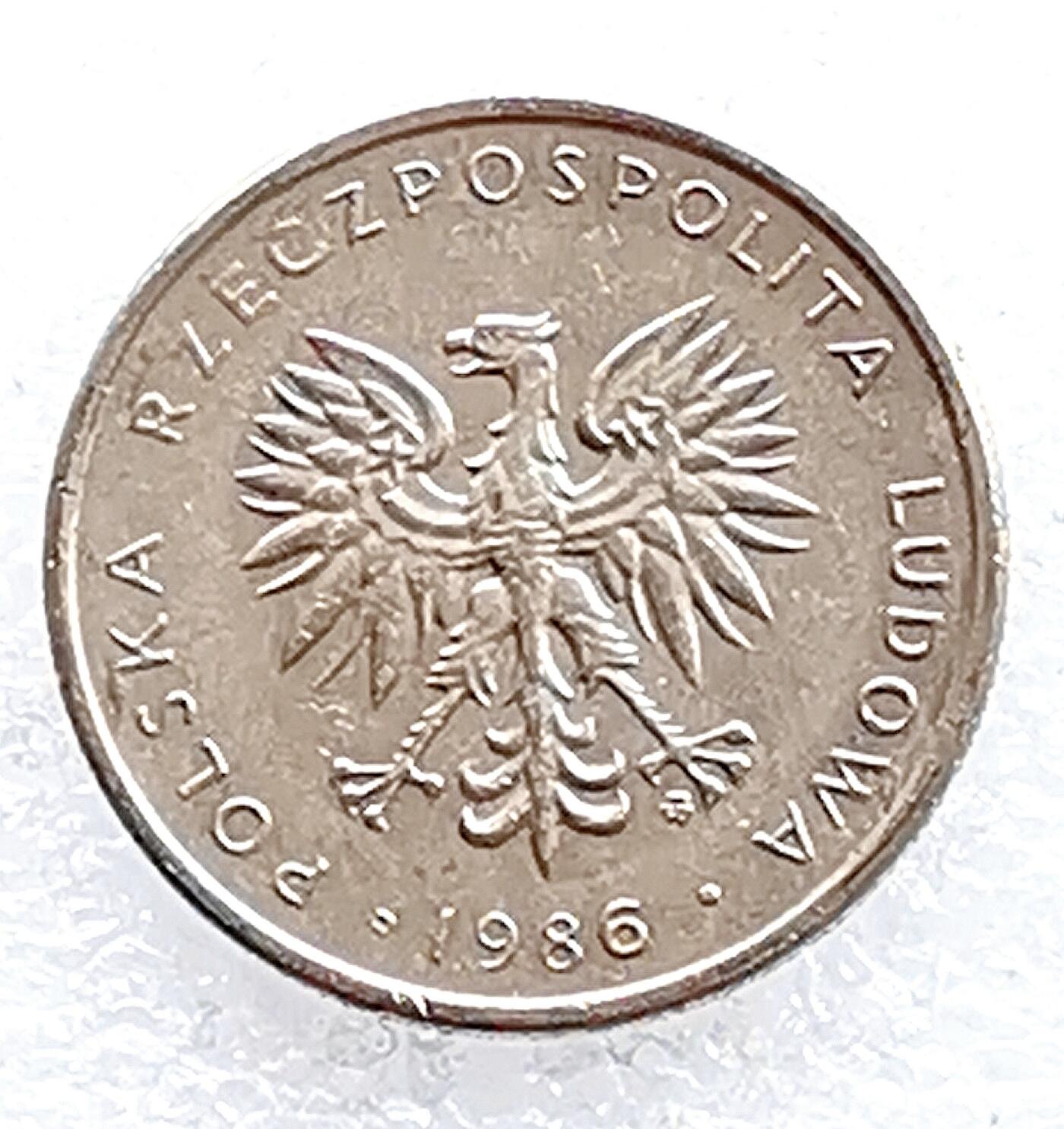 海外回流1元起拍小铺 各国钱币散币场 第14期 波兰1986年10兹罗提