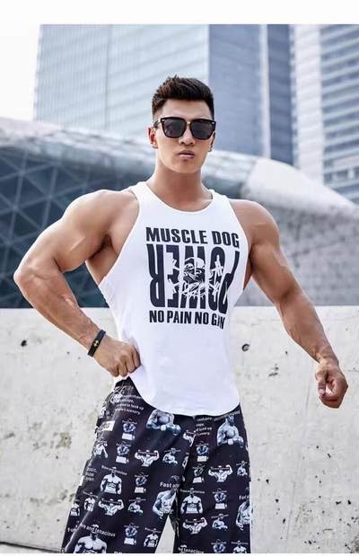 夏季福利捡漏 肌肉狗运动背心 全新正品带吊牌 白色2XL一件 原价99 - 夏季福利捡漏 肌肉狗运动背心 全新正品带吊牌 白色2XL一件 原价99