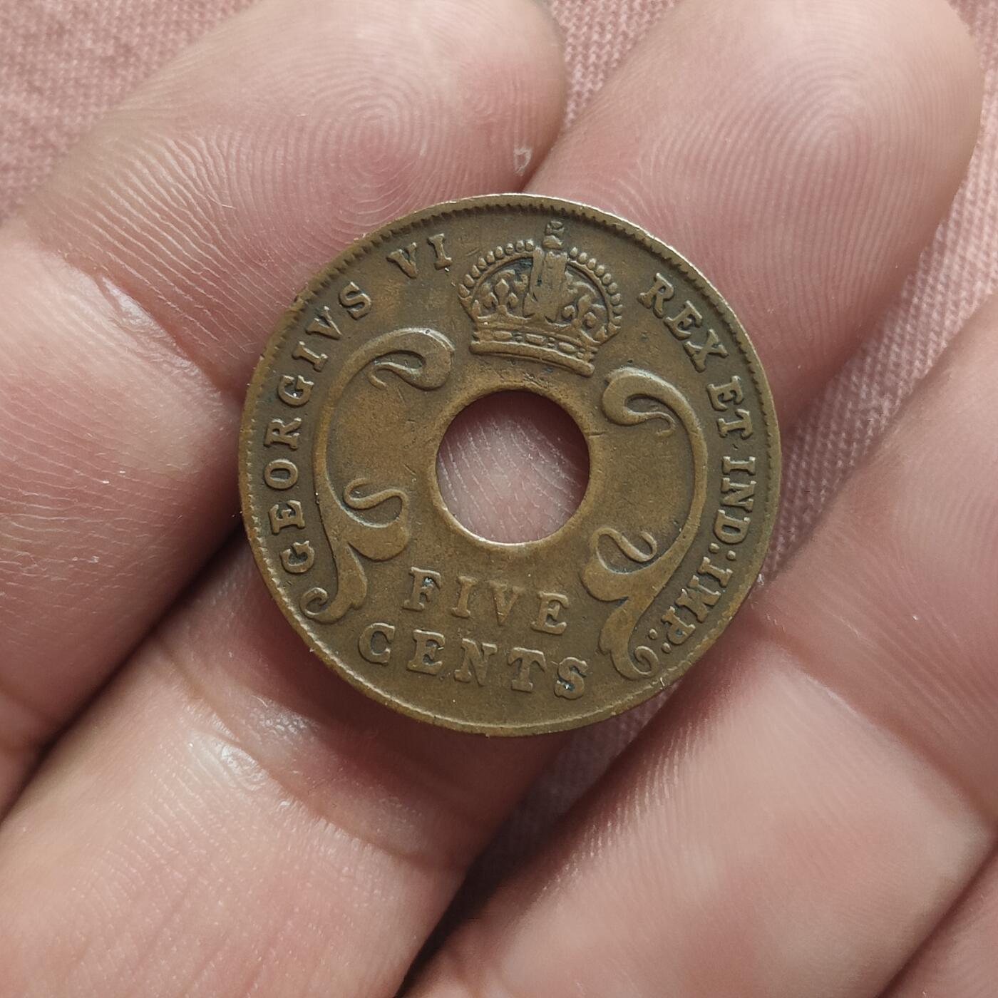 英雄古币捡漏专场第一期无押金可累计捡漏，全场50包邮，偏远地区除外。 1941年英属东非。