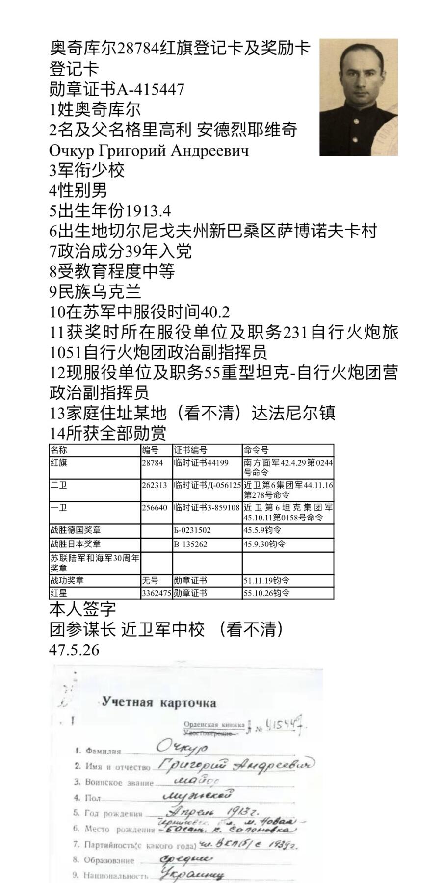 大猫徽章拍卖 第252期 苏联红旗勋章3⃣️ 轮版 档案齐全