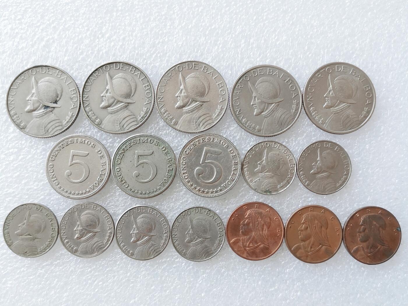 第一海外回流一元起拍收藏 散币专场 第106期 巴拿马🇵🇦