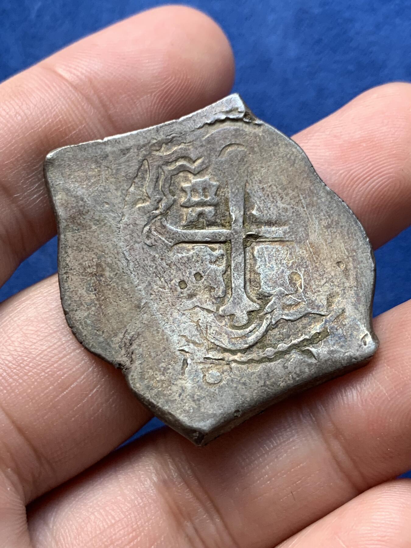 《竞宝斋》第294场- 周日，周一  2场连拍 （全场包邮） 1672墨西哥8里亚尔COB大银币 上海N已经不能评级 26.58克