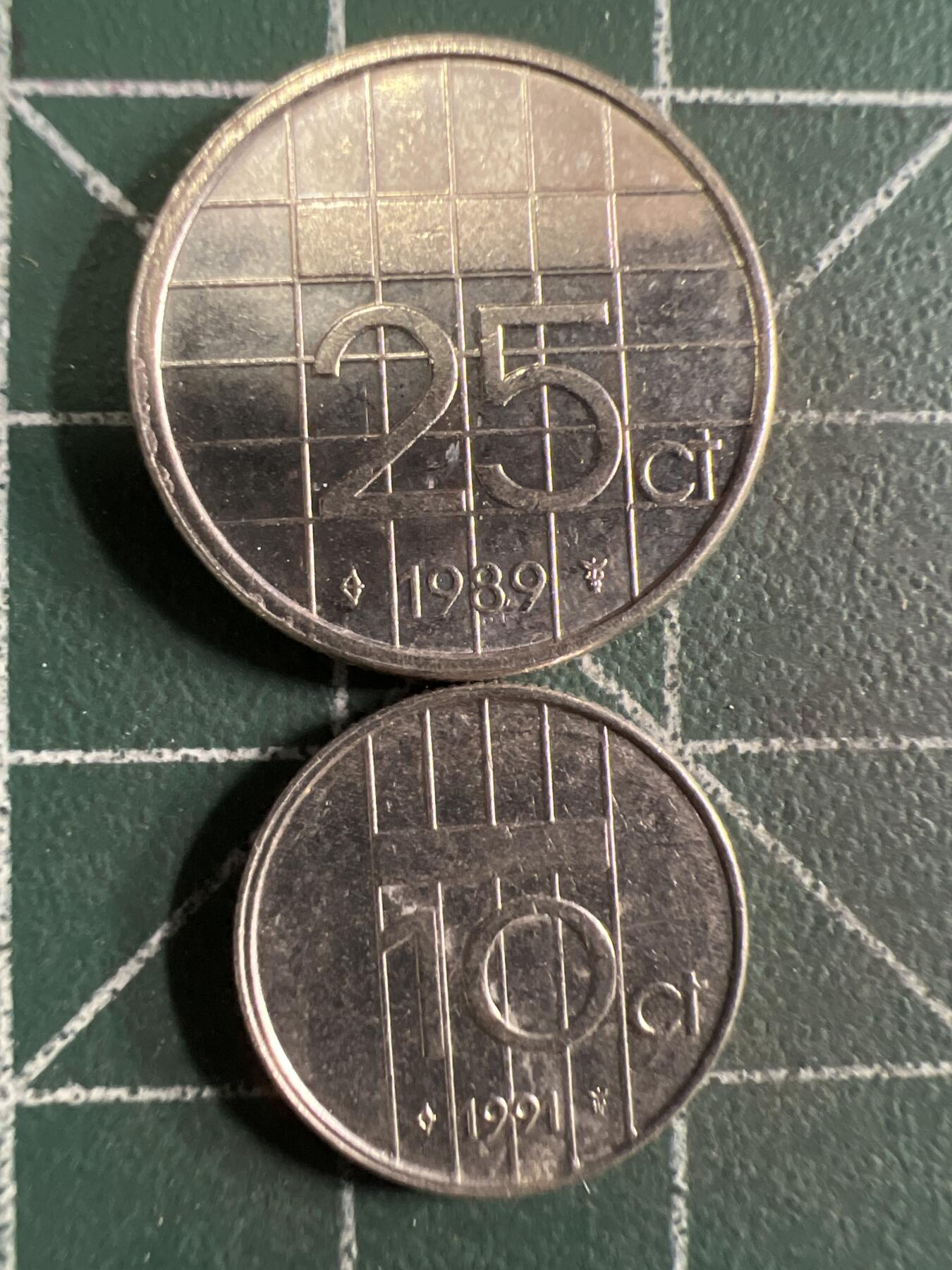 第673期 硬币专场 （无押金，捡漏，全场50包邮，偏远地区除外，接收代拍业务，本店十天发一次货） 荷兰 2枚
