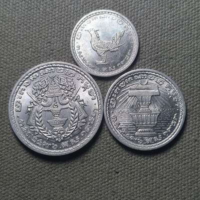 一百五十三期 八月第一拍 好品散币场 - 8.1.1柬埔寨1959年大小面值清年一套