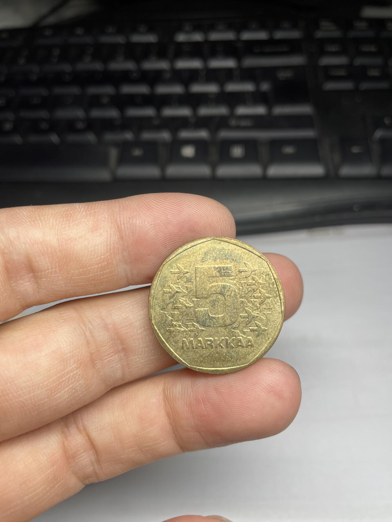 每日一拍，2024年集古藏今外币拍卖第十二期-第4场—（总第114拍），新一期拍卖开始了 1972年芬兰5马克-破冰船