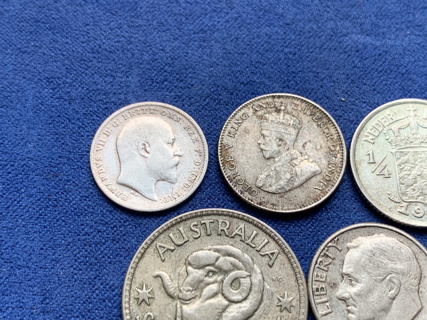 《竞宝斋》第294场- 周日，周一  2场连拍 （全场包邮） 6枚一组 流通品小银币 品相种类见图