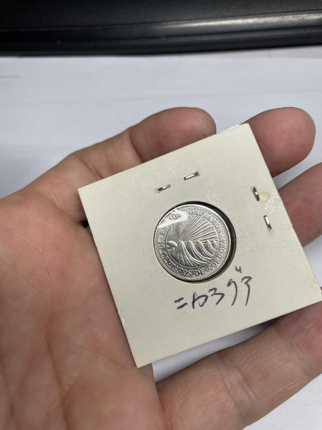 每日一拍，2024年集古藏今外币拍卖第十二期-第4场—（总第114拍），新一期拍卖开始了 1972年尼加拉瓜10分