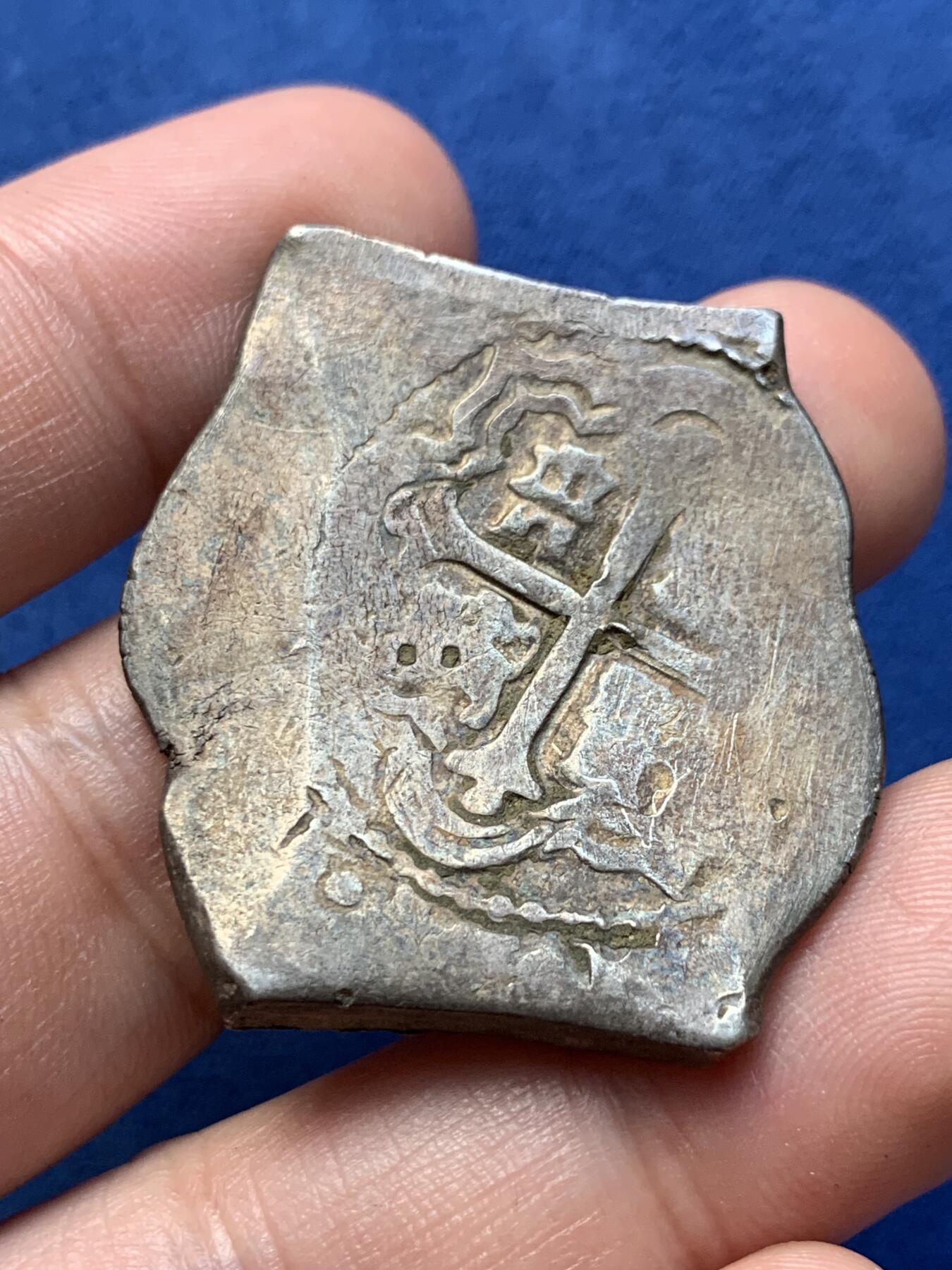 《竞宝斋》第294场- 周日，周一  2场连拍 （全场包邮） 1672墨西哥8里亚尔COB大银币 上海N已经不能评级 26.58克