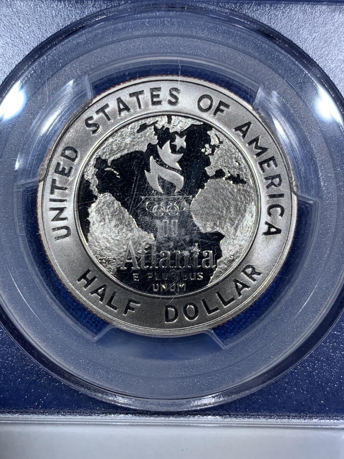 《竞宝斋》第294场- 周日，周一  2场连拍 （全场包邮） PCGS PR69DCAM 美国1995年S版篮球半美元