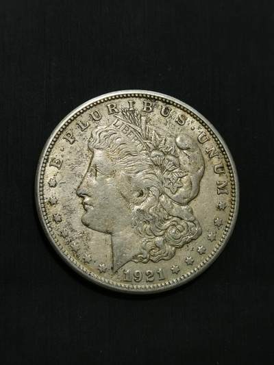 臻藏泉阁国内外钱币 - 美国摩根一美元银币