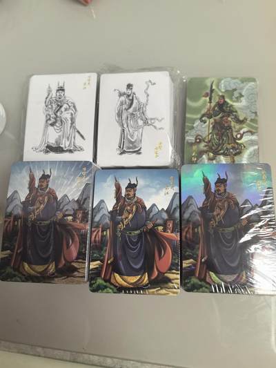 卡牌限时004专场 月印文化 飞将水浒四工艺套卡带所有特卡全新未拆封