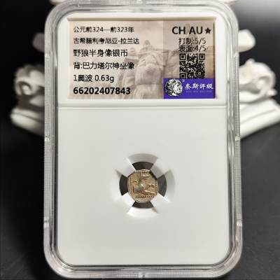 CHAU⭐️ 古希腊 野狼半身像/巴力塔尔神坐像银币 - CHAU⭐️ 古希腊 野狼半身像/巴力塔尔神坐像银币