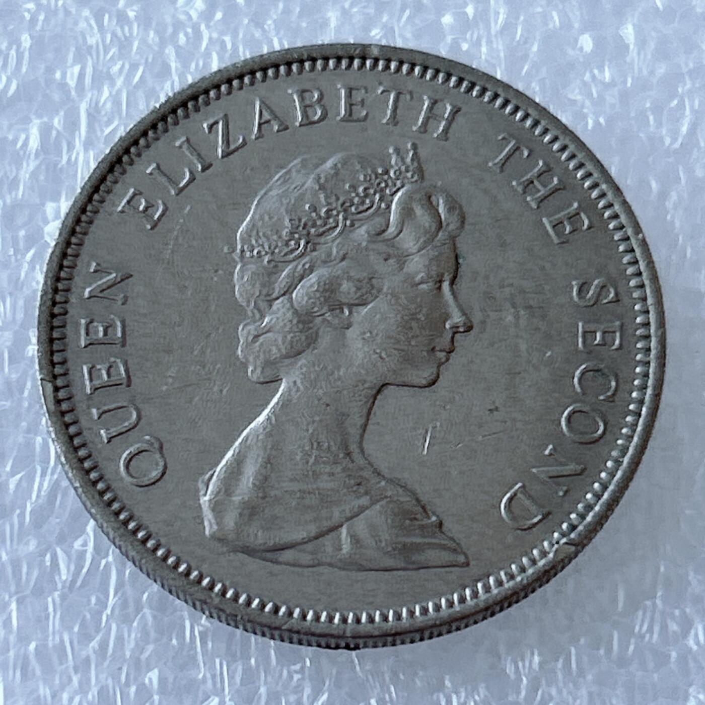 第一海外回流一元起拍收藏 散币专场 第107期 英属泽西1968年三狮盾徽版10便士